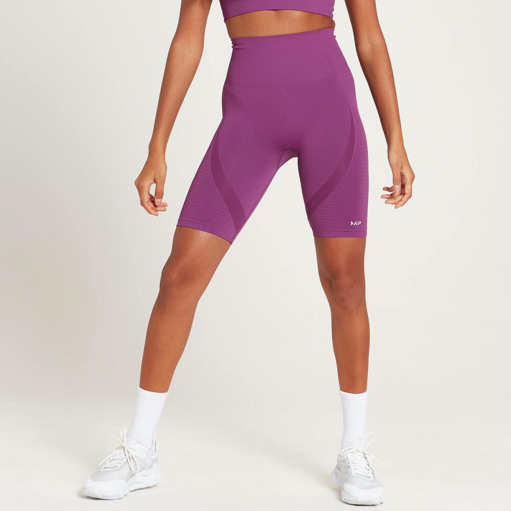 MP Women's Tempo Seamless Cycling Shorts - Purple Cover