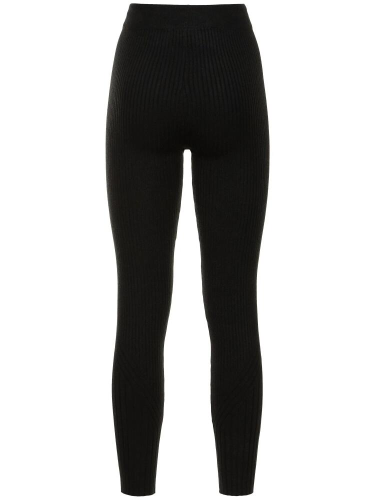 VARLEY Mocado Rib Knit Base Layer Ski Leggings Cover