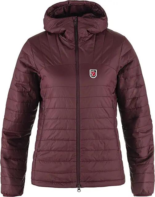 Fjallraven Expedition X-latt Hoodie W (Port) Women's Coat Cover