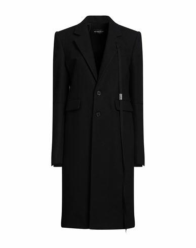 Ann Demeulemeester Woman Coat Black Cotton Cover