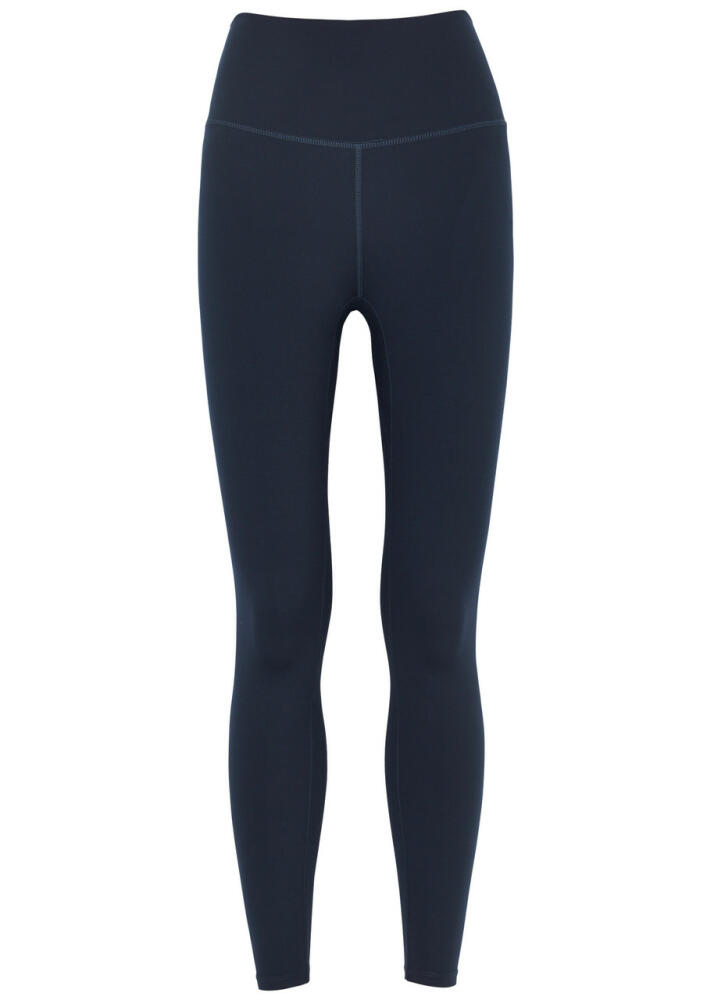 Varley FreeSoft Cropped Stretch-jersey Leggings - Navy Cover