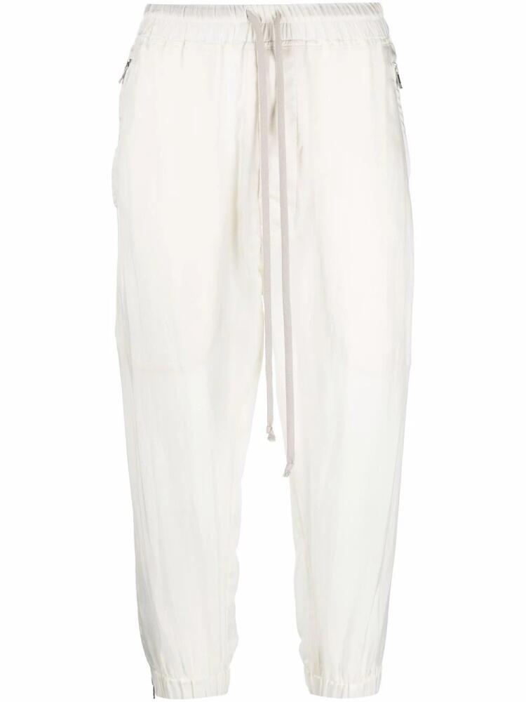 Rick Owens cropped drawstring trousers - Neutrals Cover