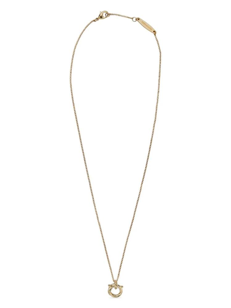 Ferragamo Gancini pendant necklace - Gold Cover