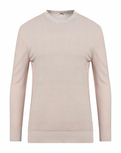 Officina 36 Man Sweater Light pink Cotton Cover