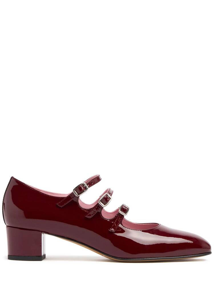 CAREL 40mm Kina Patent Leather Pumps Cover