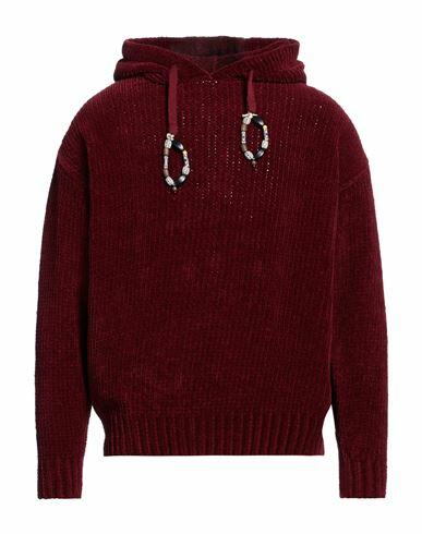 Bonsai Man Sweatshirt Burgundy Cotton Cover