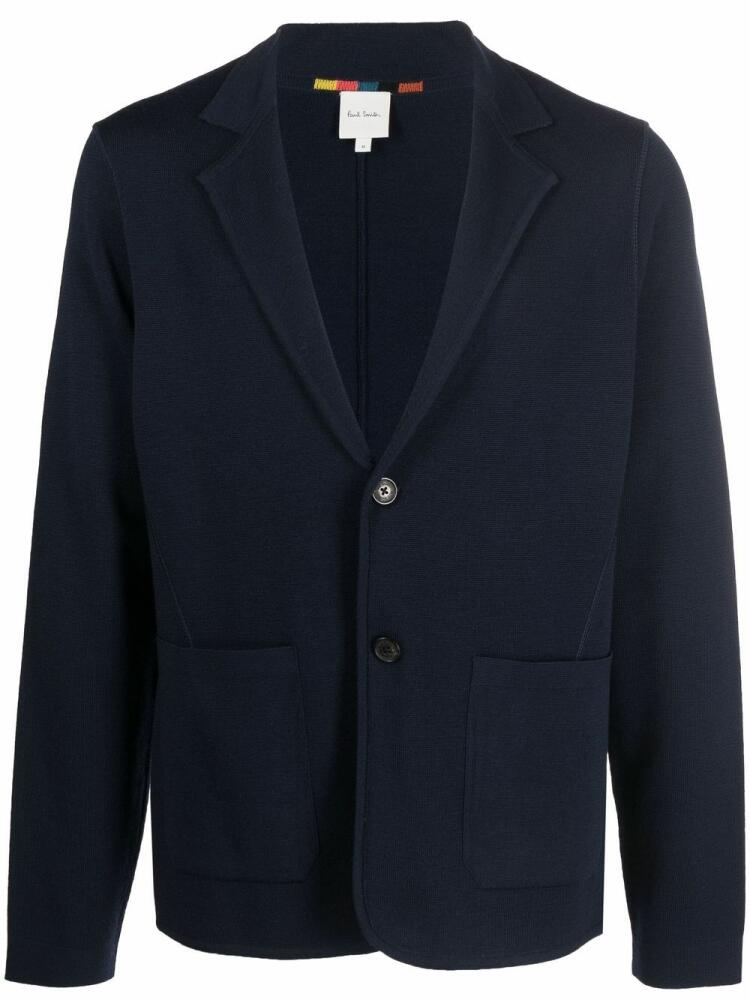 Paul Smith single-breasted tailored blazer - Blue Cover