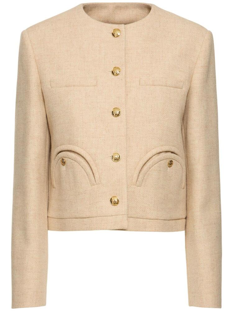 BLAZÉ MILANO All Inn Shamo Wool Bolero Jacket Cover