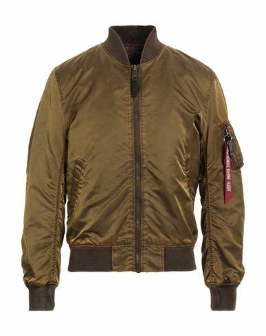 Alpha Industries Man Jacket Military green Nylon Cover