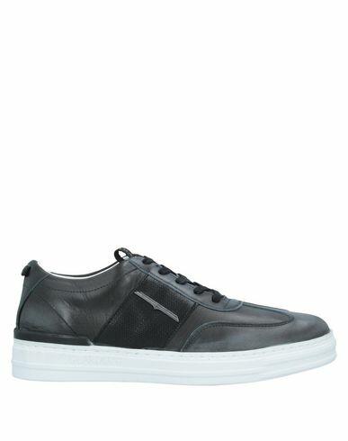 Alberto Guardiani Man Sneakers Black Soft Leather Cover