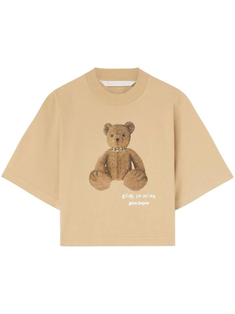 Palm Angels Bear In Mind T-shirt - Neutrals Cover