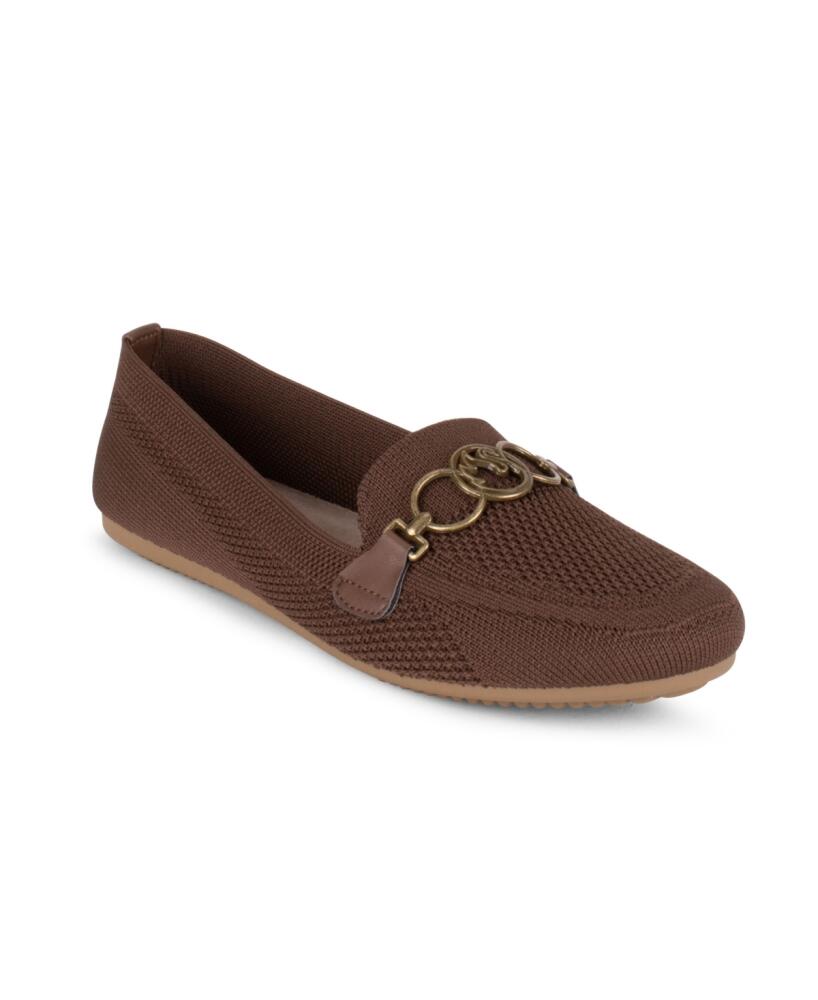 Gloria Vanderbilt Women's Margaret Slip On Loafer - Brown Cover