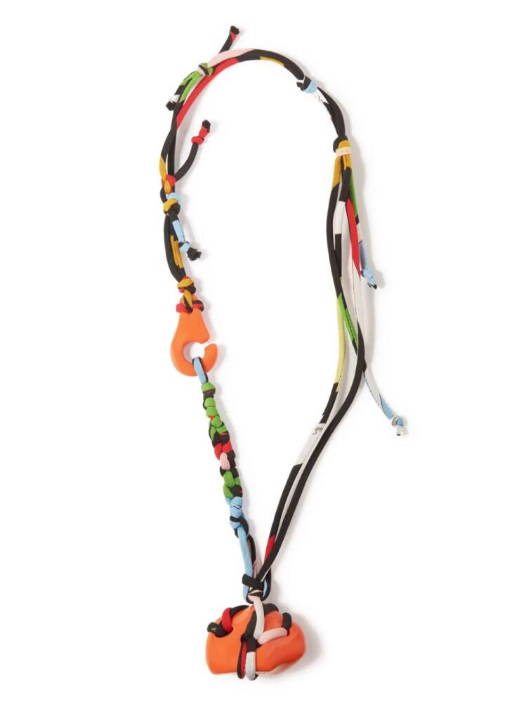 PUCCI graphic-print strap necklace - Multicolour Cover