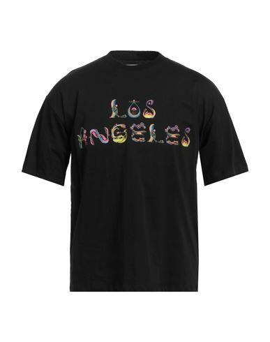 Opening Ceremony Man T-shirt Black Cotton Cover