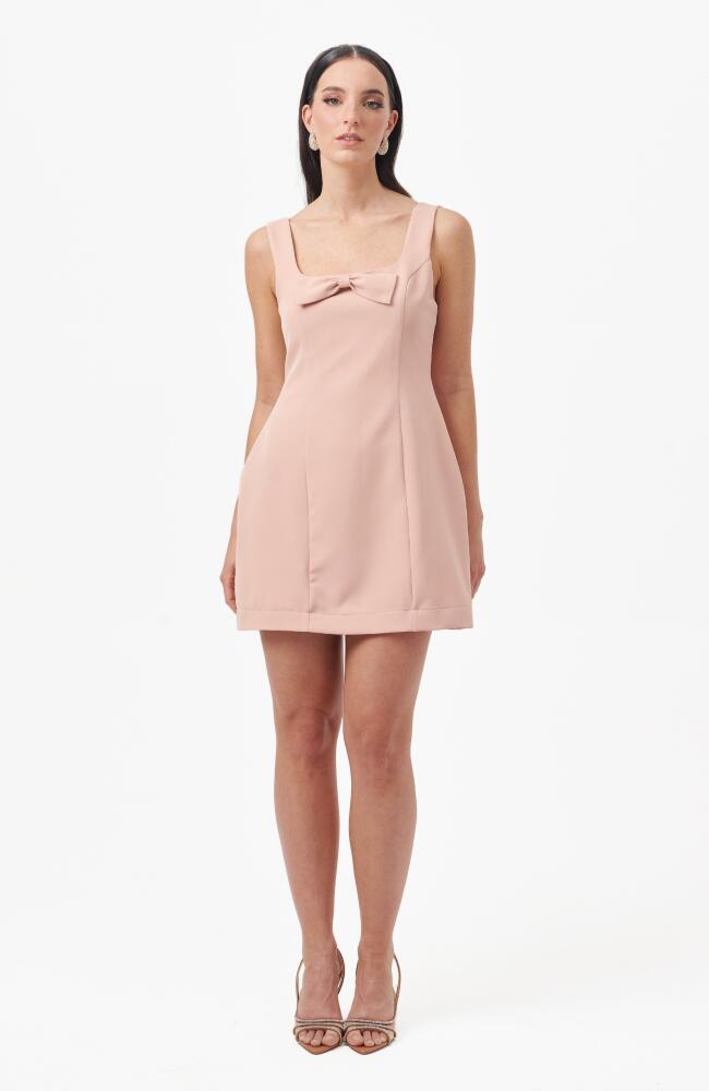 NANA'S Bridget Mini Dress in Powder Pink Cover