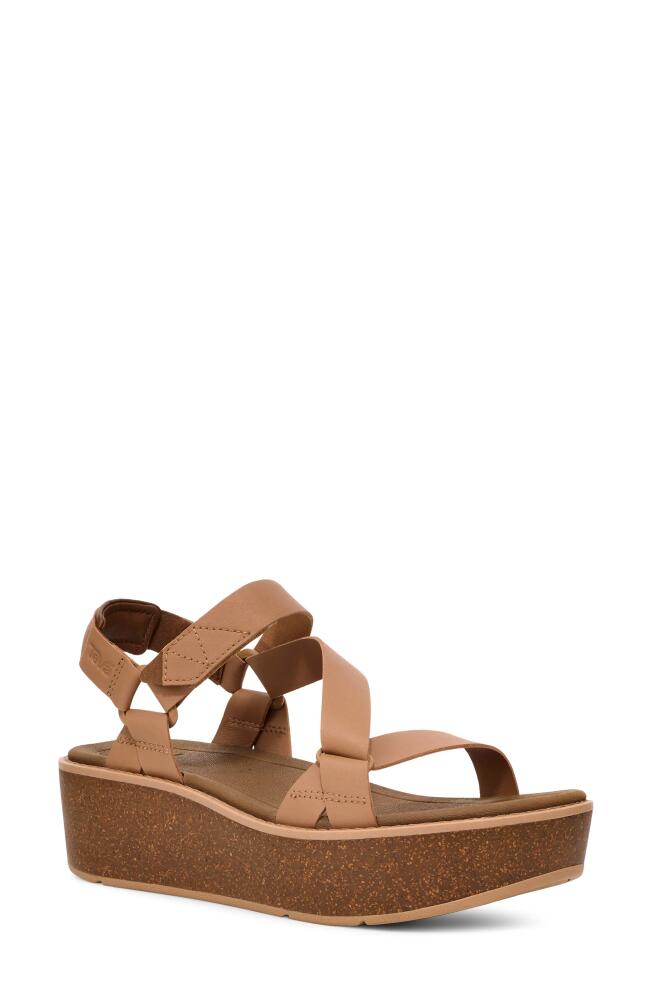 Teva Madera Wedge Sandal in Tigers Eye Cover