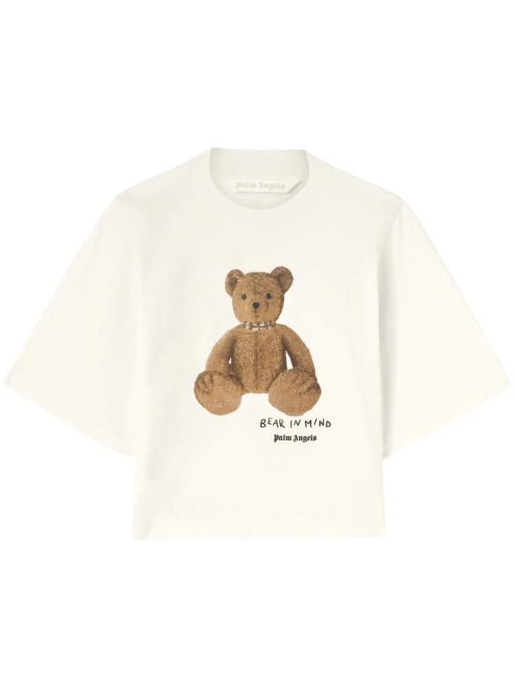 Palm Angels Bear In Mind T-shirt - White Cover