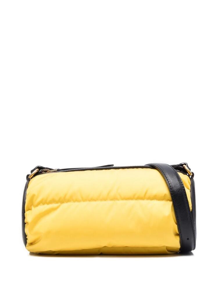 Moncler logo padded shoulder bag - Yellow Cover