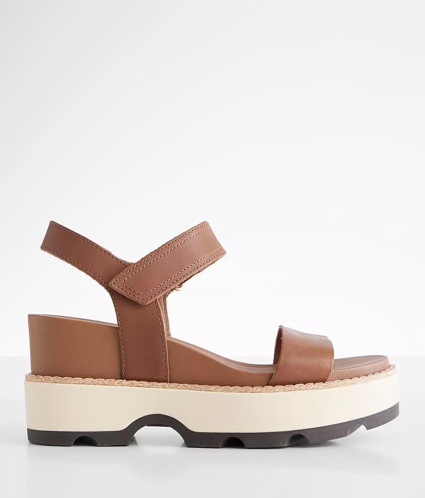 Sorel Joanie IV Y Strap Wedge Leather Sandal Cover