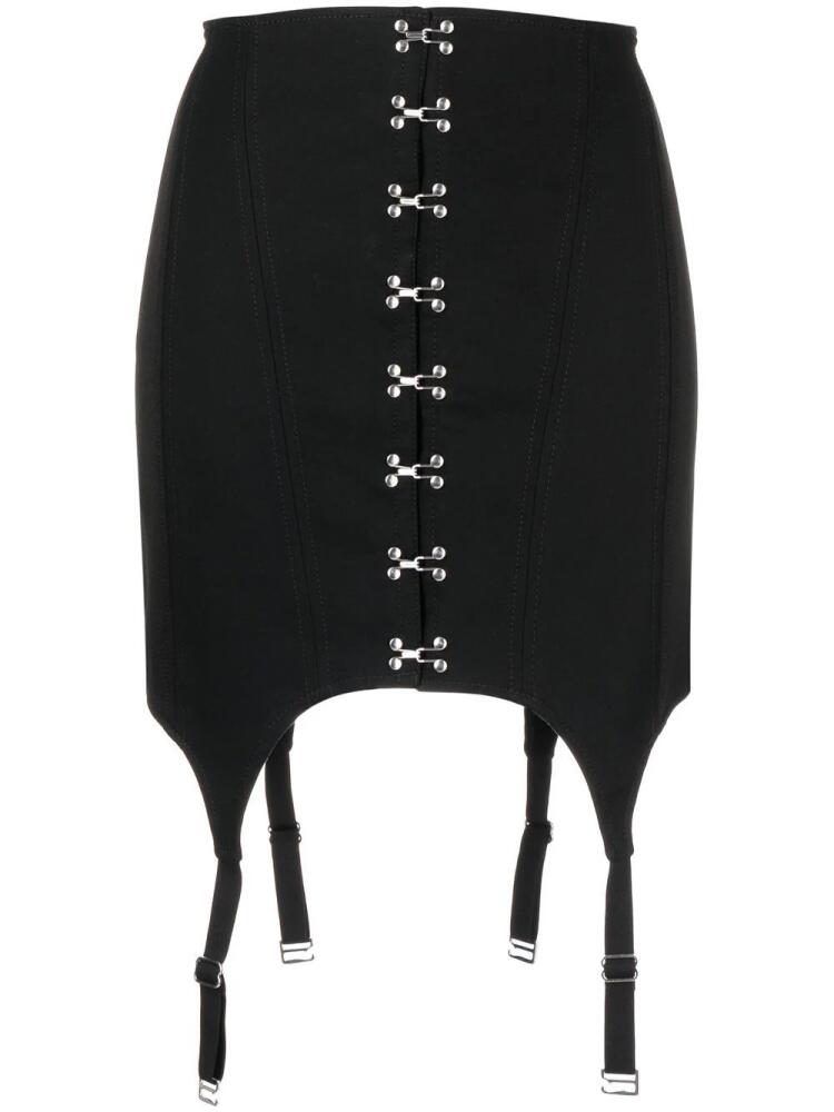 Dion Lee corset garter skirt - Black Cover