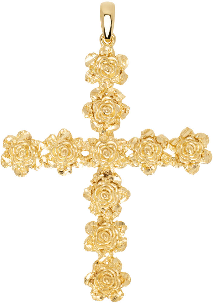 Veneda Carter Gold VC059 Rose Cross Pendant Cover