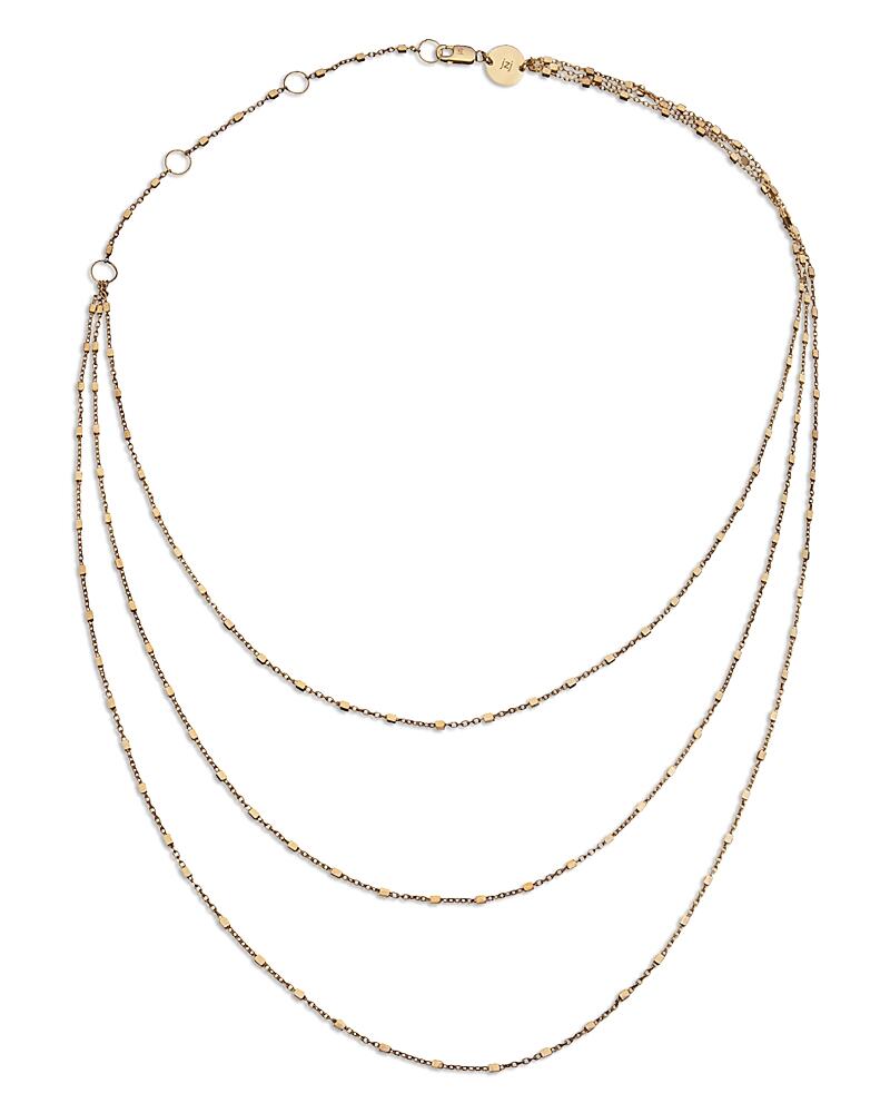 Jennifer Zeuner Marchel Layered Necklace in 18K Gold Plated Sterling Silver, 13-15 Cover