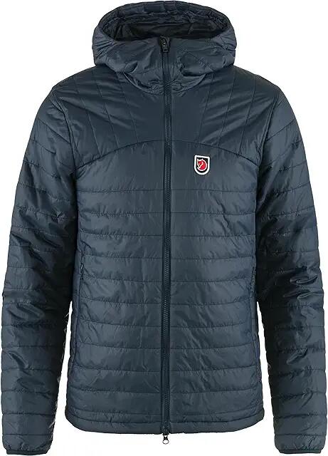 Fjallraven Expedition X-Latt Hoodie (Navy) Men's Coat Cover