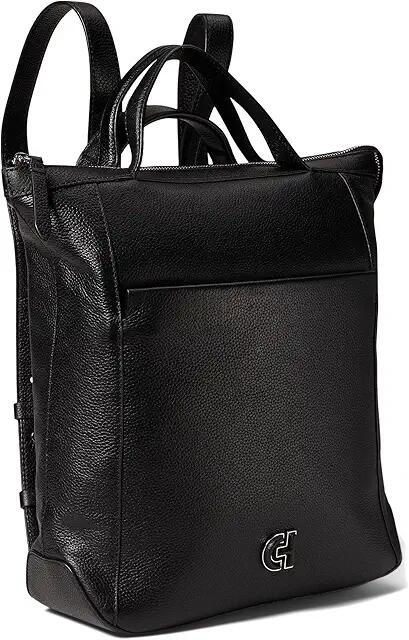 Cole Haan Grand Ambition Small Convertible Backpack (Black) Backpack Bags Cover