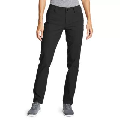 Eddie Bauer Women's Horizon Guide 5-Pocket Slim Straight Pants Cover