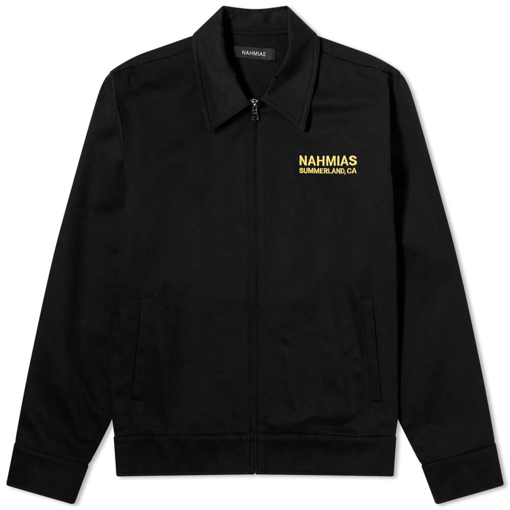 Nahmias Men's Landscape Worker Jacket in Black Cover