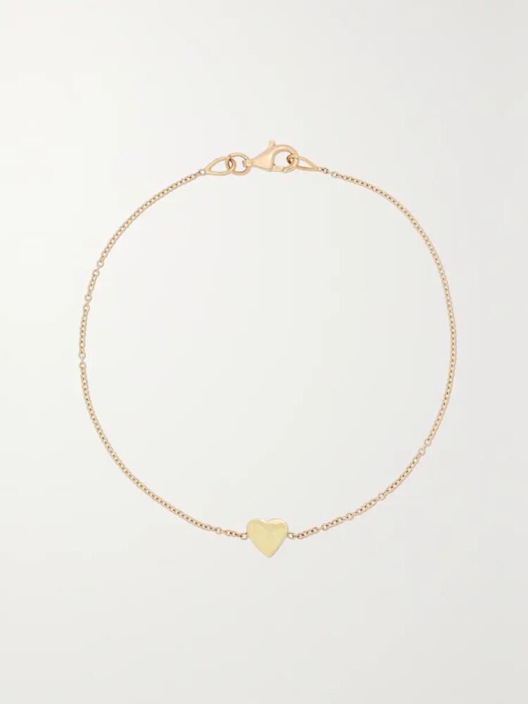 Jennifer Meyer - Mini Heart 18-karat Gold Bracelet - One size Cover