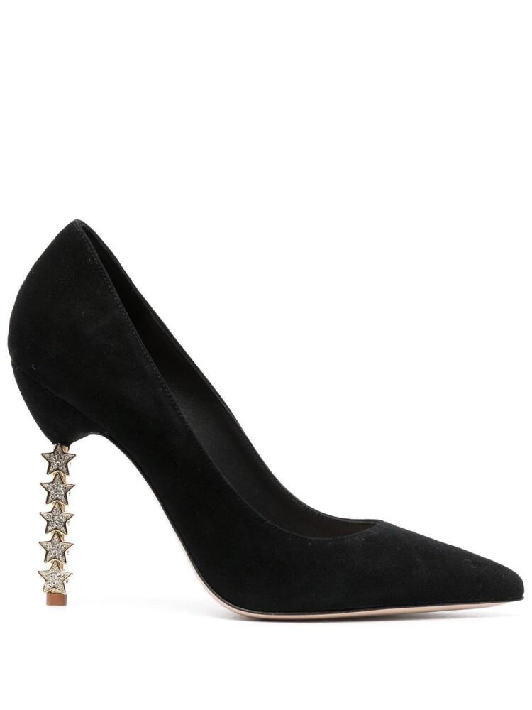 Sophia Webster Jasmine 110mm suede pumps - Black Cover