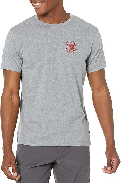 Fjallraven 1960 Logo T-Shirt (Grey Melange) Men's Clothing Cover