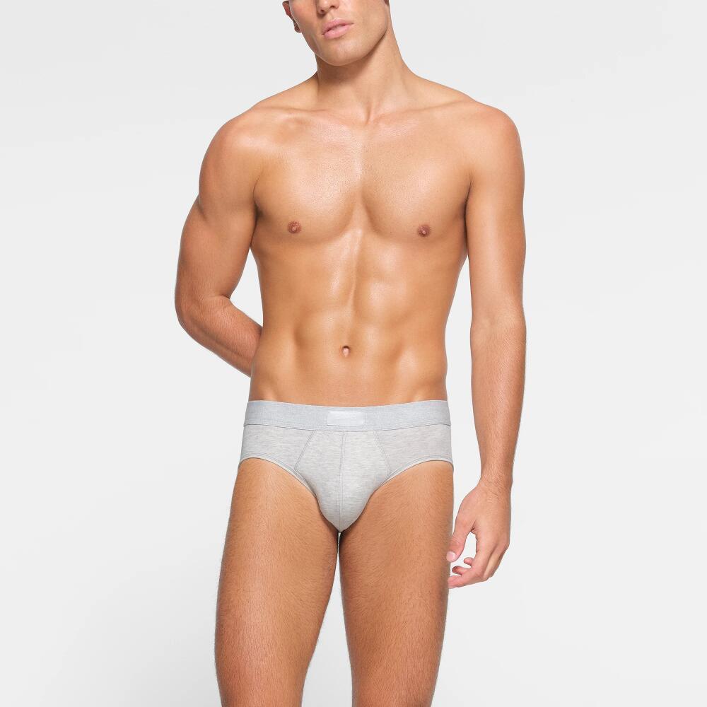 SKIMS Mens Brief | Grey | 4XL | SKIMS Cotton Cover