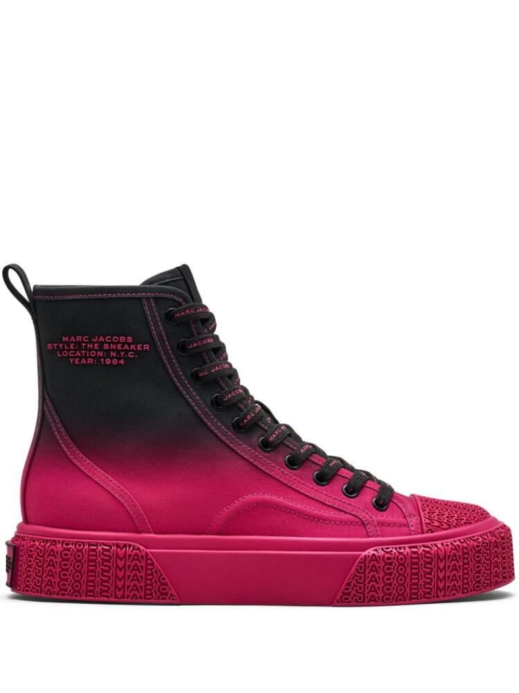 Marc Jacobs logo-embossed sneakers - Pink Cover