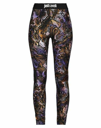 Just Cavalli Woman Leggings Yellow Polyamide, Elastane Cover