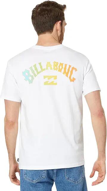 Billabong Arch Fill Short Sleeve Tee (White 2) Men's Clothing Cover