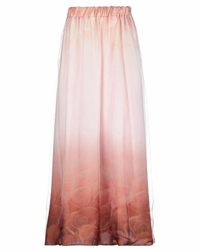 Jijil Woman Maxi skirt Pink Polyester Cover