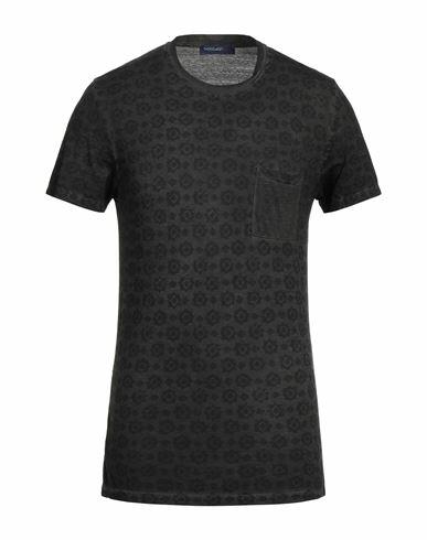 Wool & Co Man T-shirt Steel grey Cotton Cover