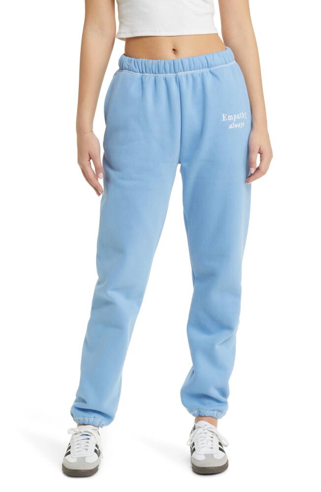 THE MAYFAIR GROUP Empathy Joggers in Soft Blue Cover