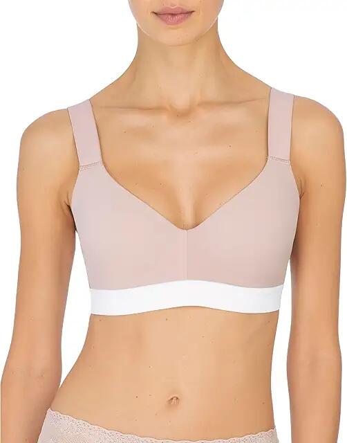 Natori Dynamic Convertible Contour Sport Bra (Rose Beige/Warm White) Women's Bra Cover