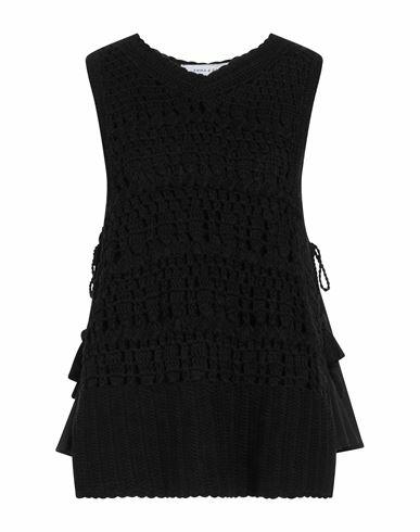 Emma & Gaia Woman Top Black Cotton Cover