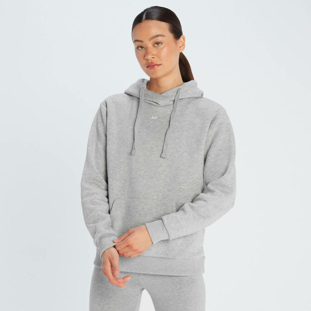 MP Women's Rest Day Hoodie with Kangaroo Pocket - Grey Marl Cover