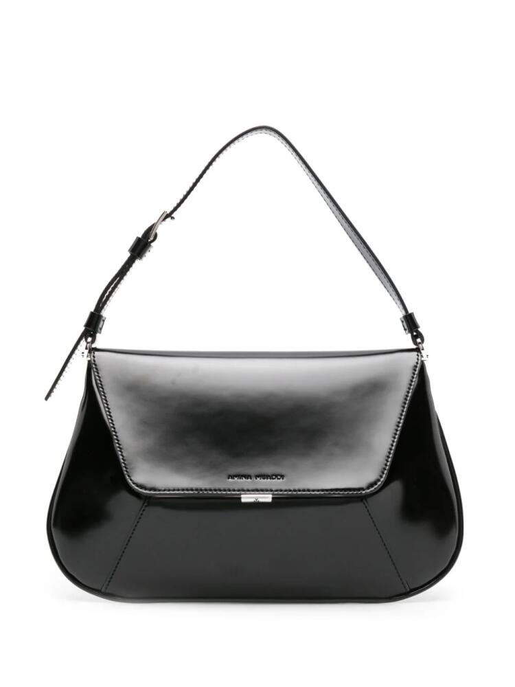 Amina Muaddi Ami leather tote bag - Black Cover