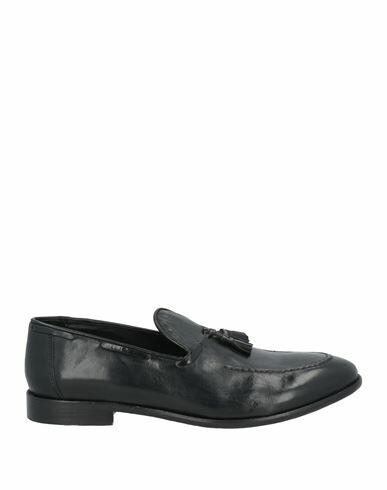 Jp/david Man Loafers Black Leather Cover