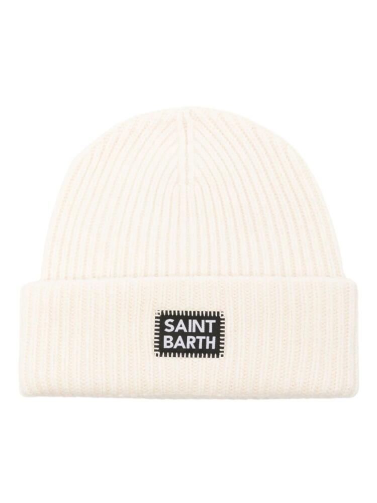 MC2 Saint Barth Berry beanie hat - White Cover