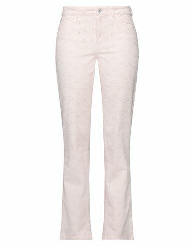 Guess Woman Jeans Pink Cotton, Elastane Cover