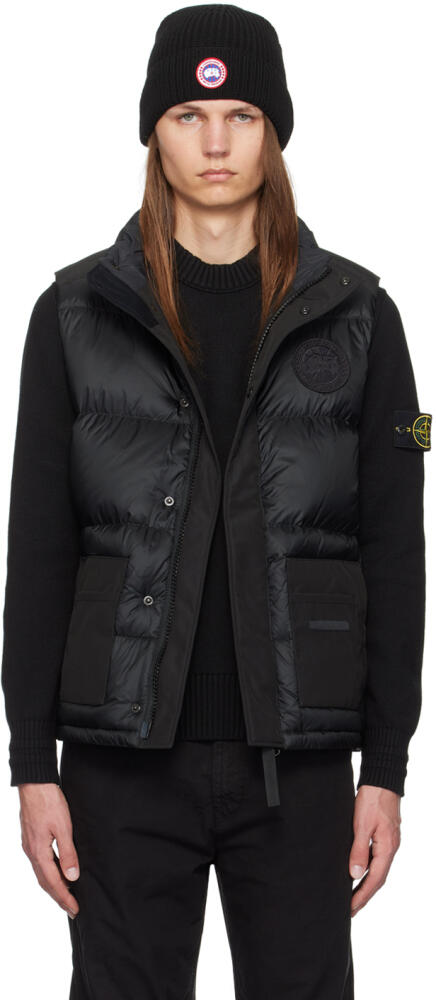 Canada Goose Black 'Paradigm' 'Black Label' Freestyle Down Vest Cover