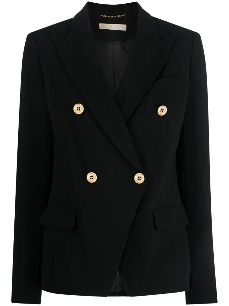 Michael Michael Kors Crepe double-breasted blazer - Black Cover