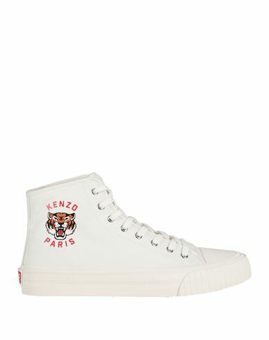 Kenzo Man Sneakers White Textile fibers Cover